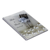Diamond Rings and Pearls Wedding Notitieboek (Rechterzijde)