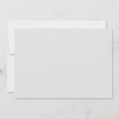 Diamond Rings and Pearls Wedding Save the Date (Achterkant)