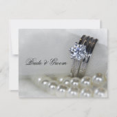 Diamond Rings en White Pearls Wedding (Voorkant)