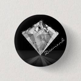 Diamond Ronde Button 3,2 Cm