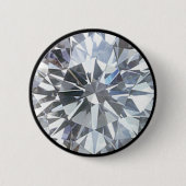 Diamond Ronde Button 5,7 Cm (Voorkant)