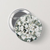 Diamond Ronde Button 5,7 Cm (Voorkant /achterkant)