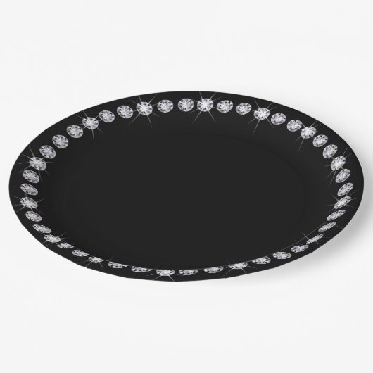 Diamond Ronde Rand Framed Paper Bord (Gekanteld)