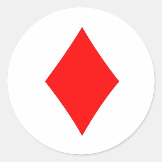 Diamond Ronde Sticker (Voorkant)