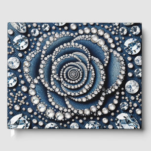 Diamond Roos & Denim Glam Bling Gastenboek