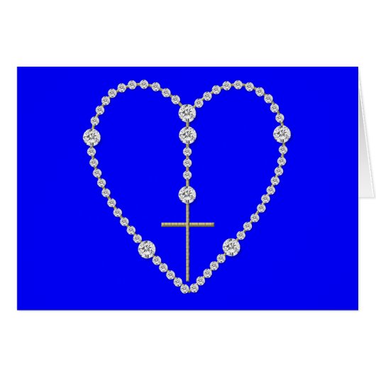 Diamond Rosary - Hail Mary Full of Grace (Voorkant Horizontaal)