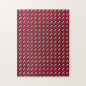 Diamond Ruby Gemstone Art, rood Legpuzzel (Verticaal)
