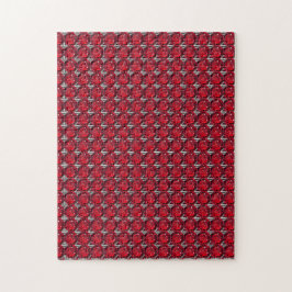 Diamond Ruby Gemstone Art, rood Legpuzzel