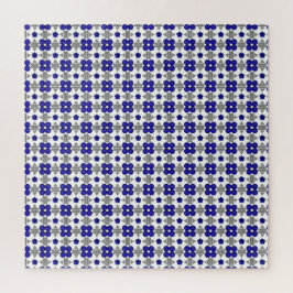 Diamond Sapphire Gemstone Art, Blue Legpuzzel