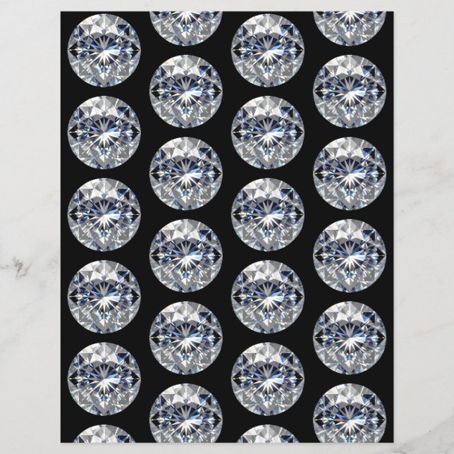 Diamond Scrapbook Papier (Voorkant)