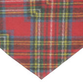 Diamond Shape Tartan Naadloos Schots Patroon Rood Tafelkleed (Gekanteld)