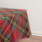 Diamond Shape Tartan Naadloos Schots Patroon Rood Tafelkleed (Voorbeeld)