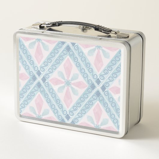 diamond shaped blue pattern (Achterkant)