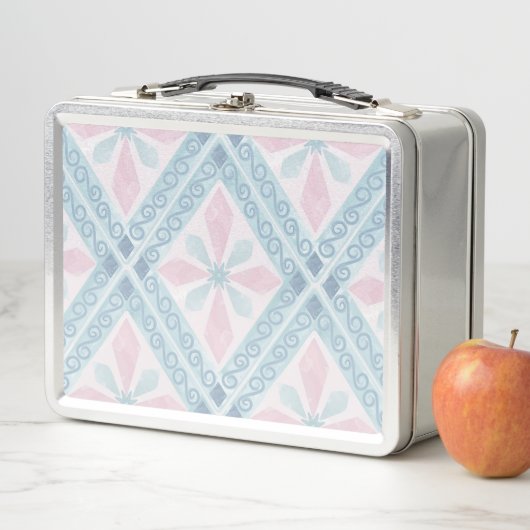diamond shaped blue pattern (In situ)