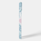 diamond shaped blue pattern Case-Mate iPhone case (Achterkant / Rechts)