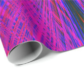 Diamond-Shaped Neon Pattern Cadeaupapier (Rol Hoek)