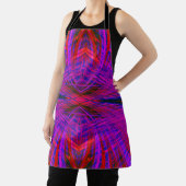 Diamond-Shaped Neon Pattern Schort (Insitu)