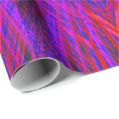 Diamond-Shaped Neon Pattern Trio Cadeaupapier (Rol Hoek)