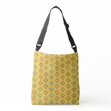 Diamond Shapes met Polka Dots Crossbody Bag