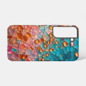 Diamond Shards World Samsung Galaxy Hoesje (Achterkant horizontaal)