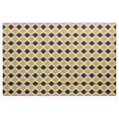 Diamond Shell op zwart/wit/goud Stof (Yard (91,4 cm))