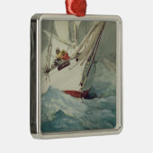 Diamond Shoal Metalen Ornament (Rechts)