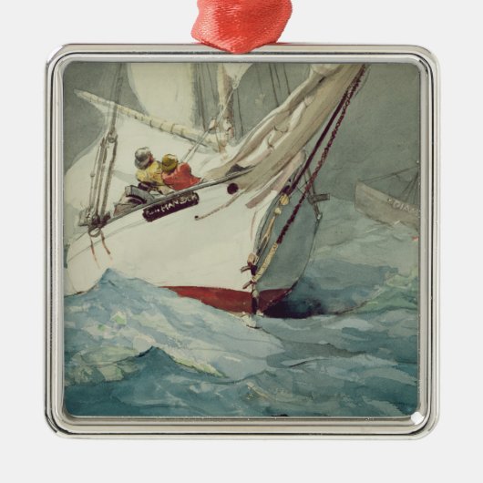 Diamond Shoal Metalen Ornament (Voorkant)