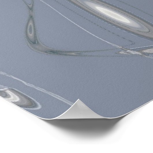 Diamond Shoals Abstract 4 Poster (Hoek)