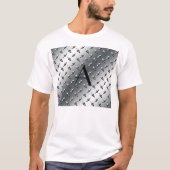 Diamond Silver bord monogram T-shirt (Voorkant)