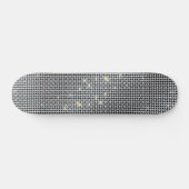 Diamond skateboard, briljant schaats, wit kristal persoonlijk skateboard (Horizontaal)