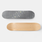 Diamond skateboard, briljant schaats, wit kristal persoonlijk skateboard (Horizontaal)