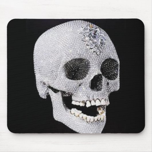 Diamond skull-product muismat (Voorkant)