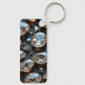 Diamond Sleutelhangers ziet er uit als echte diama (Achterkant)