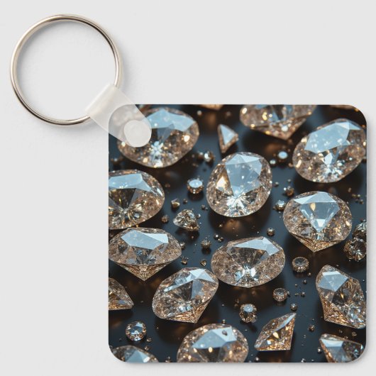 Diamond Sleutelhangers ziet er uit als echte diama (Voorkant)