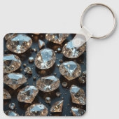Diamond Sleutelhangers ziet er uit als echte diama (Achterkant)