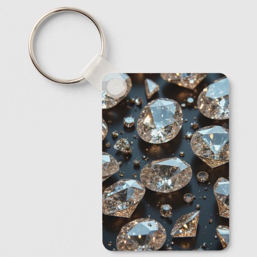 Diamond Sleutelhangers ziet er uit als echte diama (Voorkant)