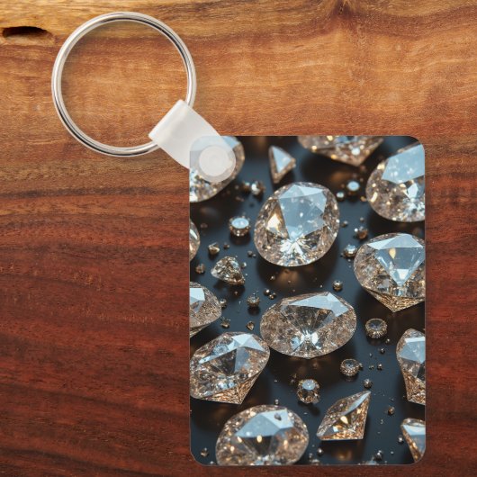 Diamond Sleutelhangers ziet er uit als echte diama (Voorkant)