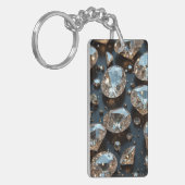 Diamond Sleutelhangers ziet er uit als echte diama (Voorkant Links)