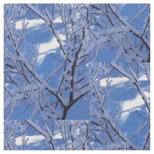 Diamond Snow Stof (Close Up)