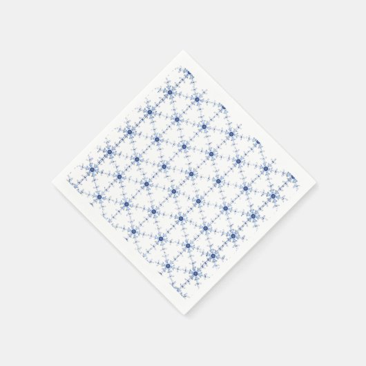 Diamond Snowflake Pattern Servet (Hoek)