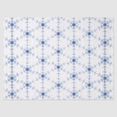Diamond Snowflake Pattern Wrapping Paper Tissuepapier (Voorkant)
