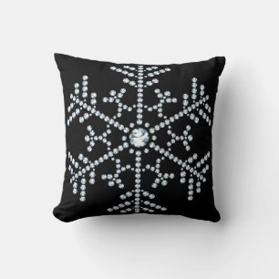 Diamond Snowflake Sierkussen