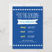 Diamond Snowflake Whoville Holiday Invitation Kaart (Voorkant)