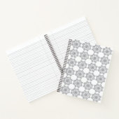 Diamond Snowflakes Notitieboek (Binnen)