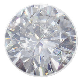 Diamond Solitaire Ceramic Drawer Pull Knob Keramische Knop