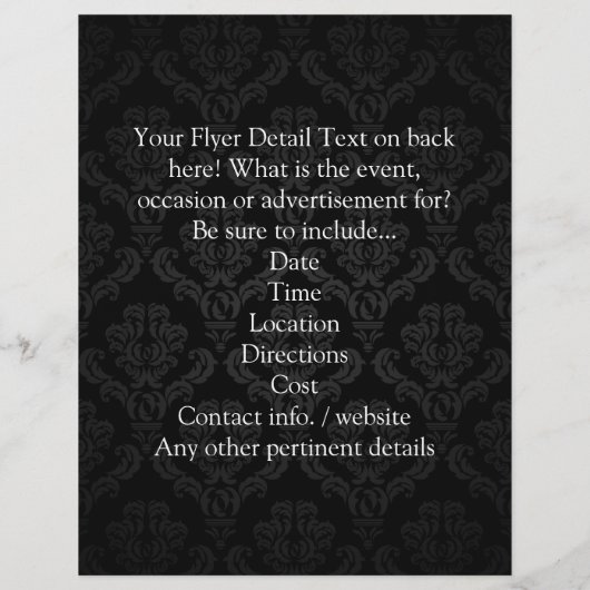 Diamond Solitaire Ring Flyer (Achterkant)