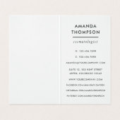 Diamond Sparkle Glitter Visitekaartje (Binnenkant ongevouwen)