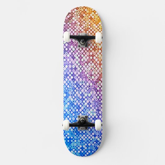 Diamond Sparkle Ombre Persoonlijk Skateboard (Voorkant)