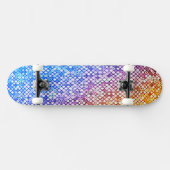 Diamond Sparkle Ombre Persoonlijk Skateboard (Horizontaal)