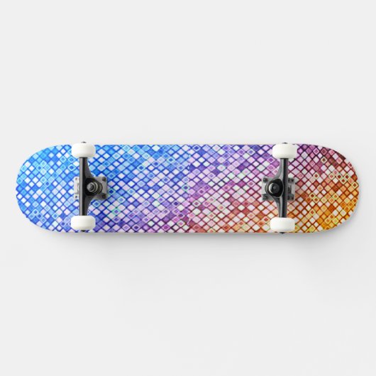 Diamond Sparkle Ombre Persoonlijk Skateboard (Horizontaal)